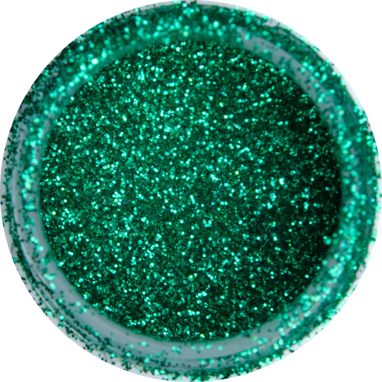Декоративные сухие блестки Luxart Glitter, Зеленый, 20 мл