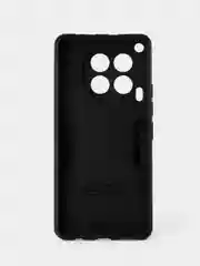 Черный чехол противоударный Tecno Camon 30 4G (Техно Камон 30),с металлической подставкой кольцом