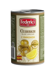 Оливки с лимоном FEDERICI, 300г