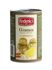 Оливки с лимоном FEDERICI, 300г