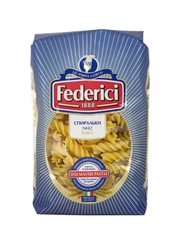 Макаронные изделия FEDERICI № 042 Fusilli (Спиральки), 400г