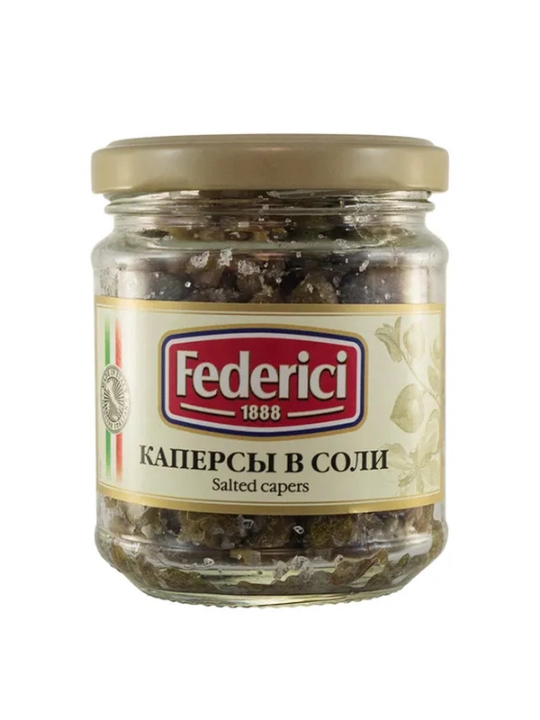 Каперсы в соли FEDERICI, 140г