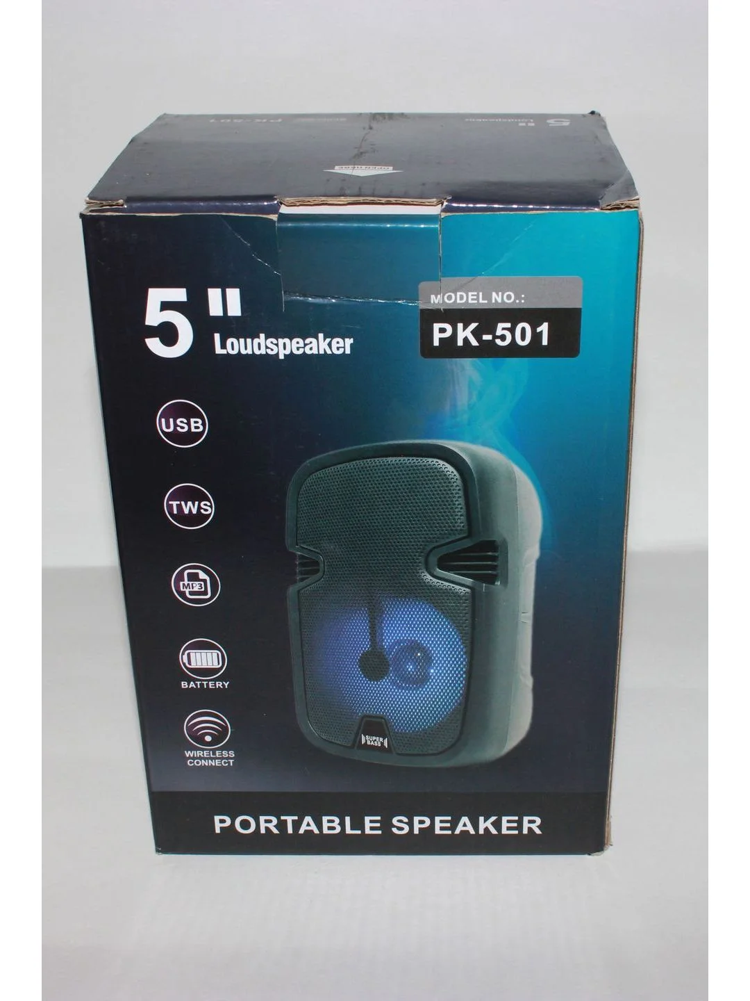 Красный колонка USB беспроводная РК-501