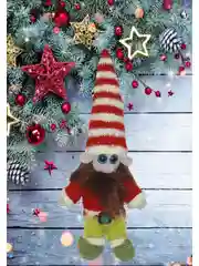 Мягкая игрушка "Новогодний гном"