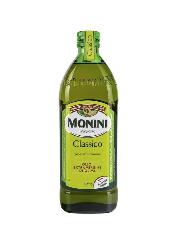 Масло оливковое Monini Classico Extra Virgin нерафинированное, высшего сорта, 1000мл