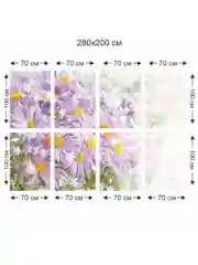 Фотообои бумажные Симфония "Чудное мгновение", 280х200 см