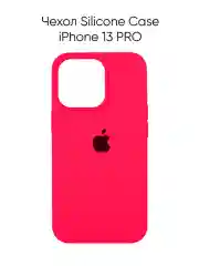 Фуксия силиконовый чехол на iPhone 13 Pro / Silicone case iPhone 13 Pro