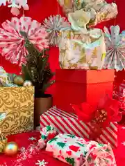 Набор упаковочной бумаги тишью ErichKrause Decor "Золотые олени", 4 листа, 50х70 см