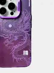 Фиолетовый чехол для iPhone (Айфон) 11, 12, 13, Pro, Pro Max, 14, 15, Plus, Pro, Pro Max
