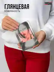 Обложка на паспорт с принтом "Мона Лиза с чупа-чупсом"