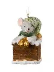 Украшение ErichKrause Decor "Мышка в дымоходе", 5.5 см