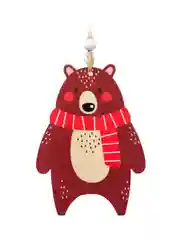 Украшение ErichKrause Decor "Мишка на прогулке", дерево, 11 см