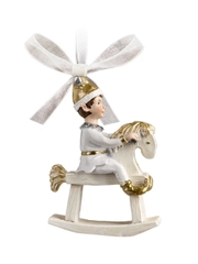 Украшение ErichKrause Decor "Эльф на лошадке", 9 см