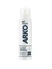 ARKO Men Дезодорант спрей мужской антибактериальный Crystal, 150 мл