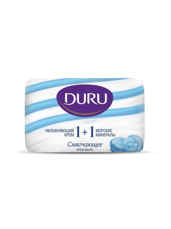 Крем-мыло DURU 1+1 Морские минералы, 80 г