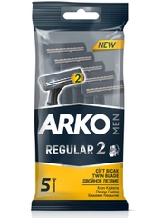 ARKO Men одноразовый станок для бритья Regular 2, 5 шт