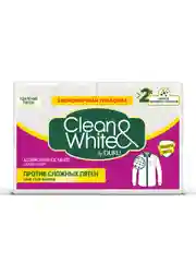 Мыло хозяйственное Clean & White by Duru Против сложных пятен, 120 г х 4 шт