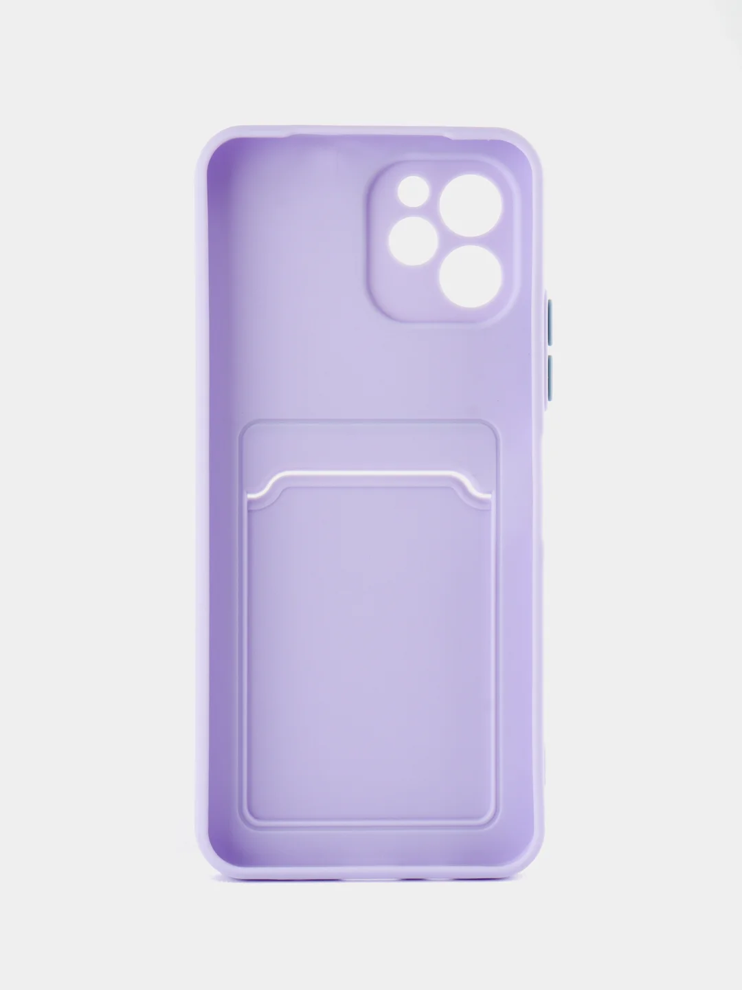 Лавандовый чехол для HUAWEI Nova Y61 (Хуавей Нова У61), с карманом для карт