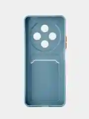 Лавандовый чехол для Xiaomi Redmi 14C 4G/ Poco C75 4G (Сяоми Редми 14С/Поко С75), с карманом для карт