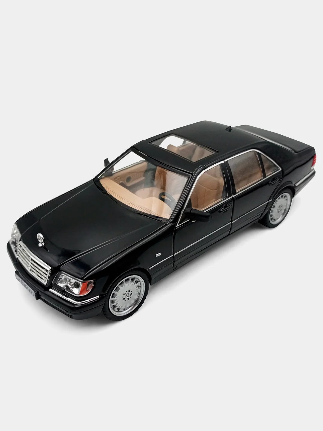 Зеленый масштабная металлическая модель авто 1:24 MERCEDES-BENZ W140