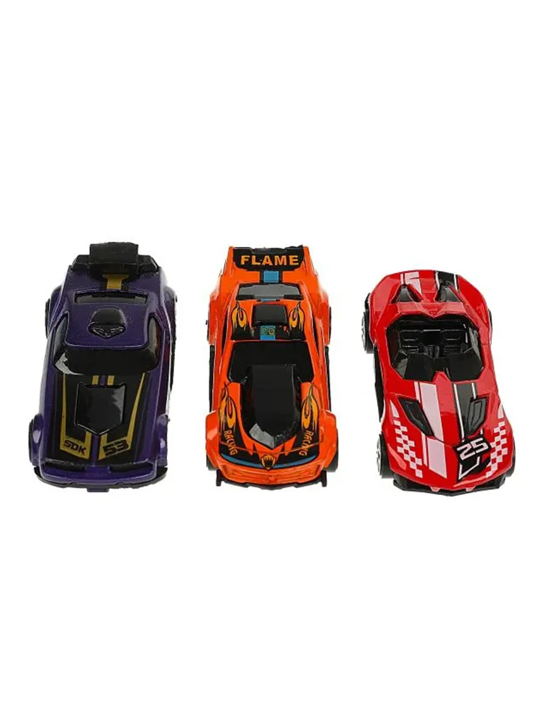Набор металлических машинок ТехноПарк Road Racing. Суперкар, 7,5 см