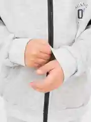 Серый меланж детский костюм, утепленный