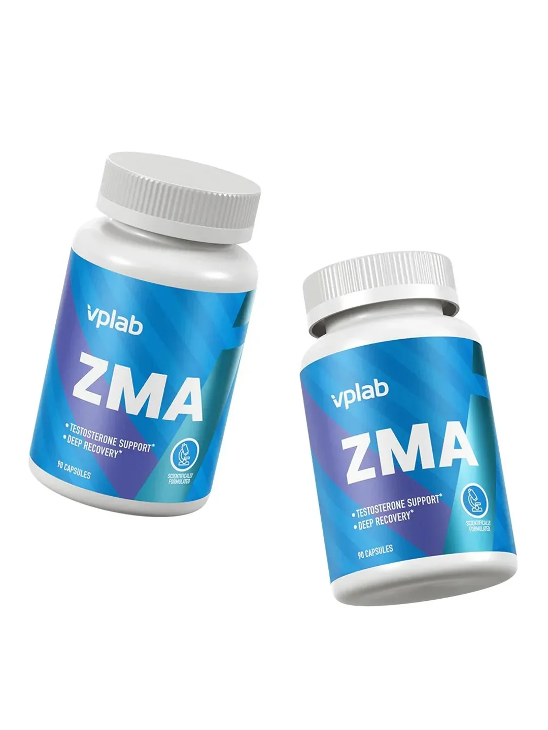 VPLAB ZMA, Цинк, магний, витамин B6, 90 капсул
