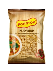 Макаронные изделия Роллтон Ракушки, 400г