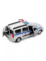 Модель полицейской машины ТехноПарк Lada Largus, 12 см