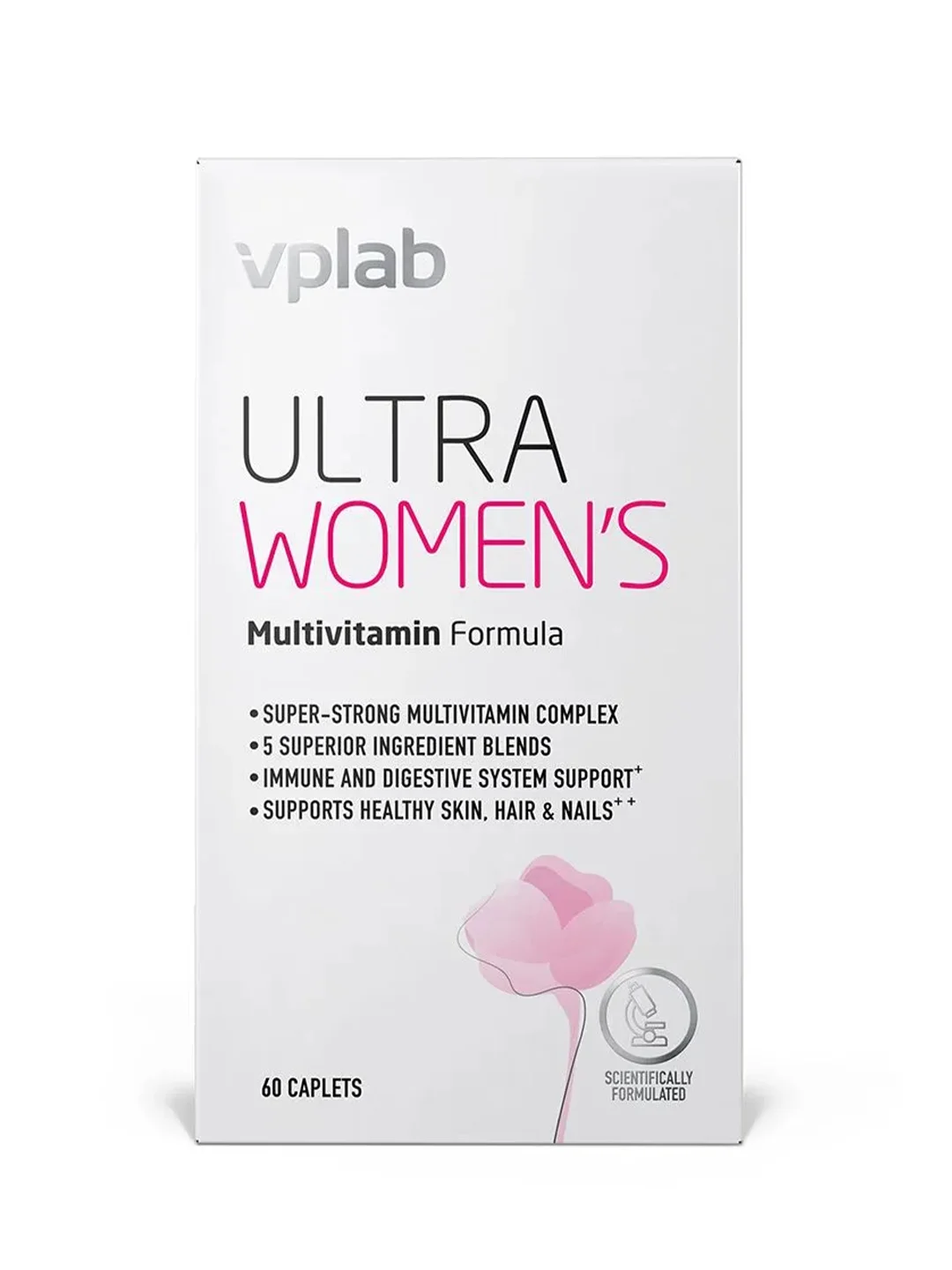 Vplab Ultra Women's Multivitamin Formula, Витаминно-минеральный комплекс для женщин, 60 шт