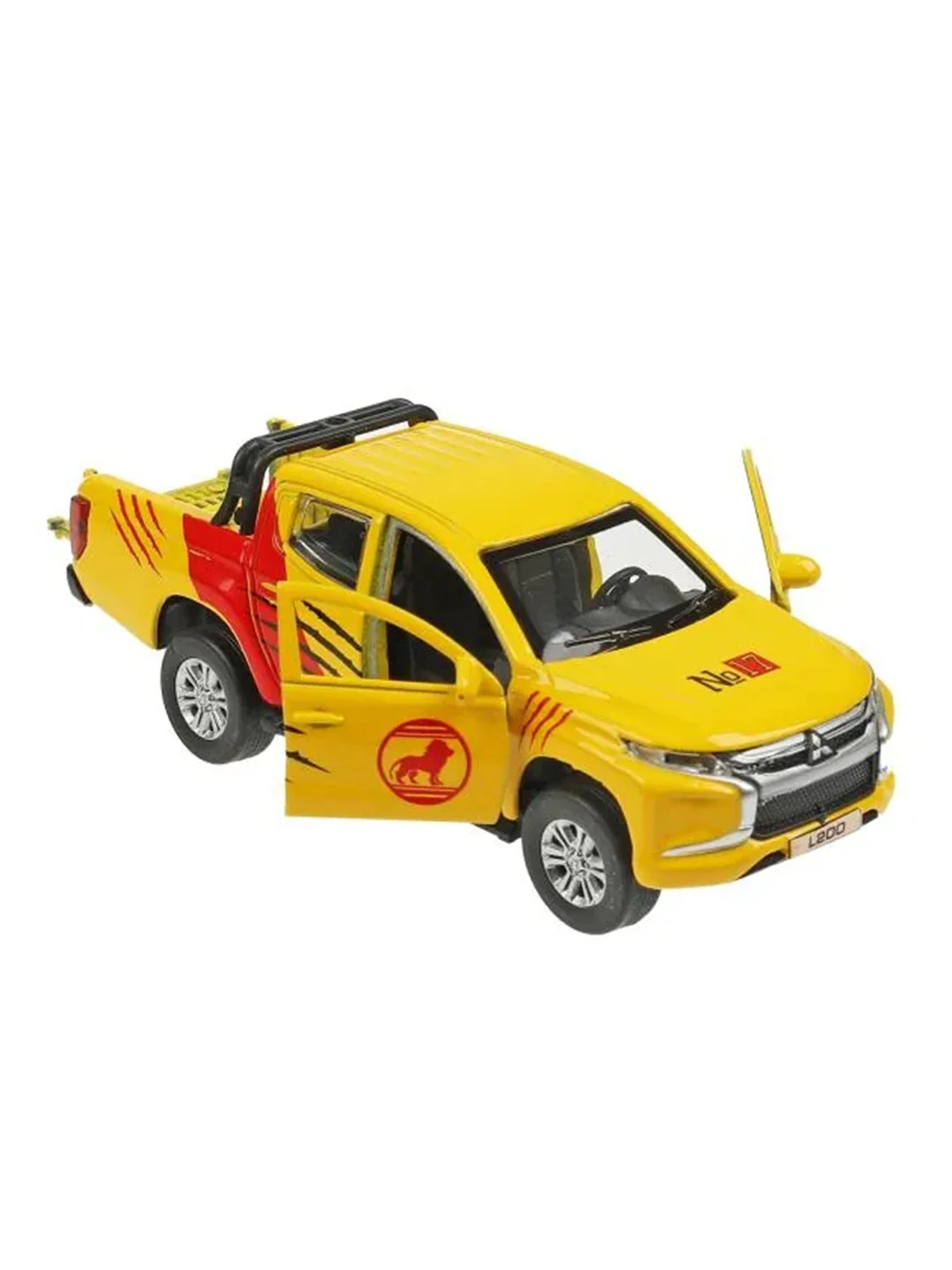 Металлическая модель ТехноПарк Mitsubishi L200, 13 см