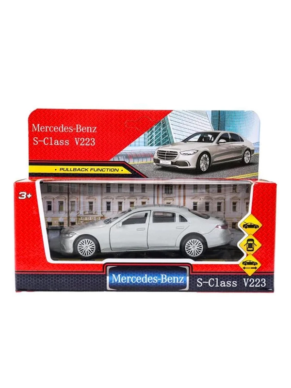 Металлическая модель ТехноПарк Mercedes-Benz S-Class V223, 12 см