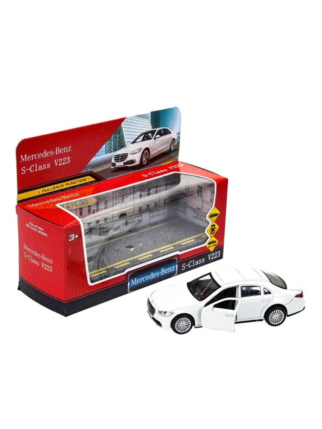 Металлическая модель ТехноПарк Mercedes-Benz S-Class V223, 12 см
