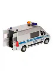 Металлическая модель ТехноПарк Citroёn Jumper. Полиция, 14 см
