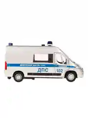 Металлическая модель ТехноПарк Citroёn Jumper. Полиция, 14 см