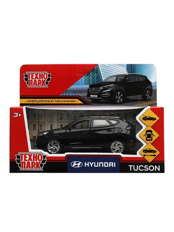 Металлическая инерционная модель ТехноПарк Hyundai Tucson, 12 см