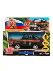 Металлическая модель ТехноПарк УАЗ Hunter. Военная полиция, 11,5 см