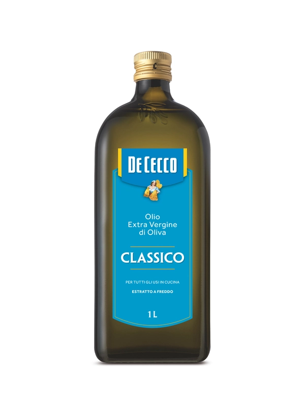 Масло оливковое нерафинированное De Cecco, КЛАССИКО, 1000мл