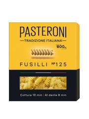 Макаронные изделия PASTERONI, Спиральки №125, 800г