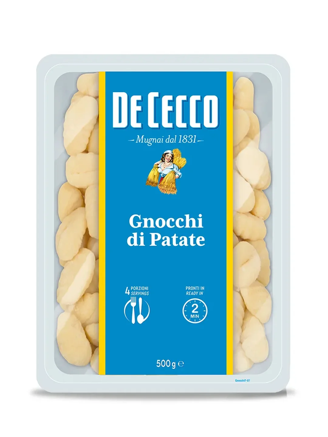 Картофельные клецки De Cecco, НЬОККИ ДИ ПАТАТЕ, 500г