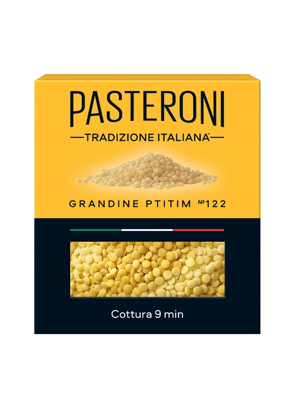 Макаронные изделия PASTERONI, Грандине Птитим  №122, 400г