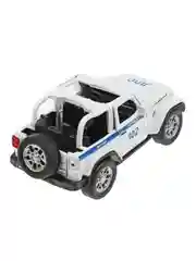 Металлическая модель ТехноПарк Jeep Wrangler Rubicon. Полиция, 11 см