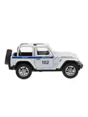 Металлическая модель ТехноПарк Jeep Wrangler Rubicon. Полиция, 11 см