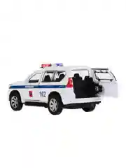 Металлическая модель ТехноПарк Toyota Land Cruiser Prado. Полиция, 12 см