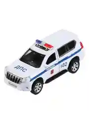 Металлическая модель ТехноПарк Toyota Land Cruiser Prado. Полиция, 12 см