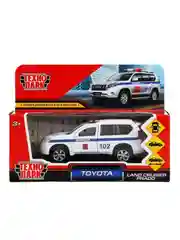 Металлическая модель ТехноПарк Toyota Land Cruiser Prado. Полиция, 12 см
