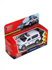 Металлическая модель ТехноПарк Toyota Land Cruiser Prado. Полиция, 12 см