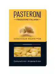 Макаронные изделия PASTERONI, Конкилье Ригате №128 , 400г