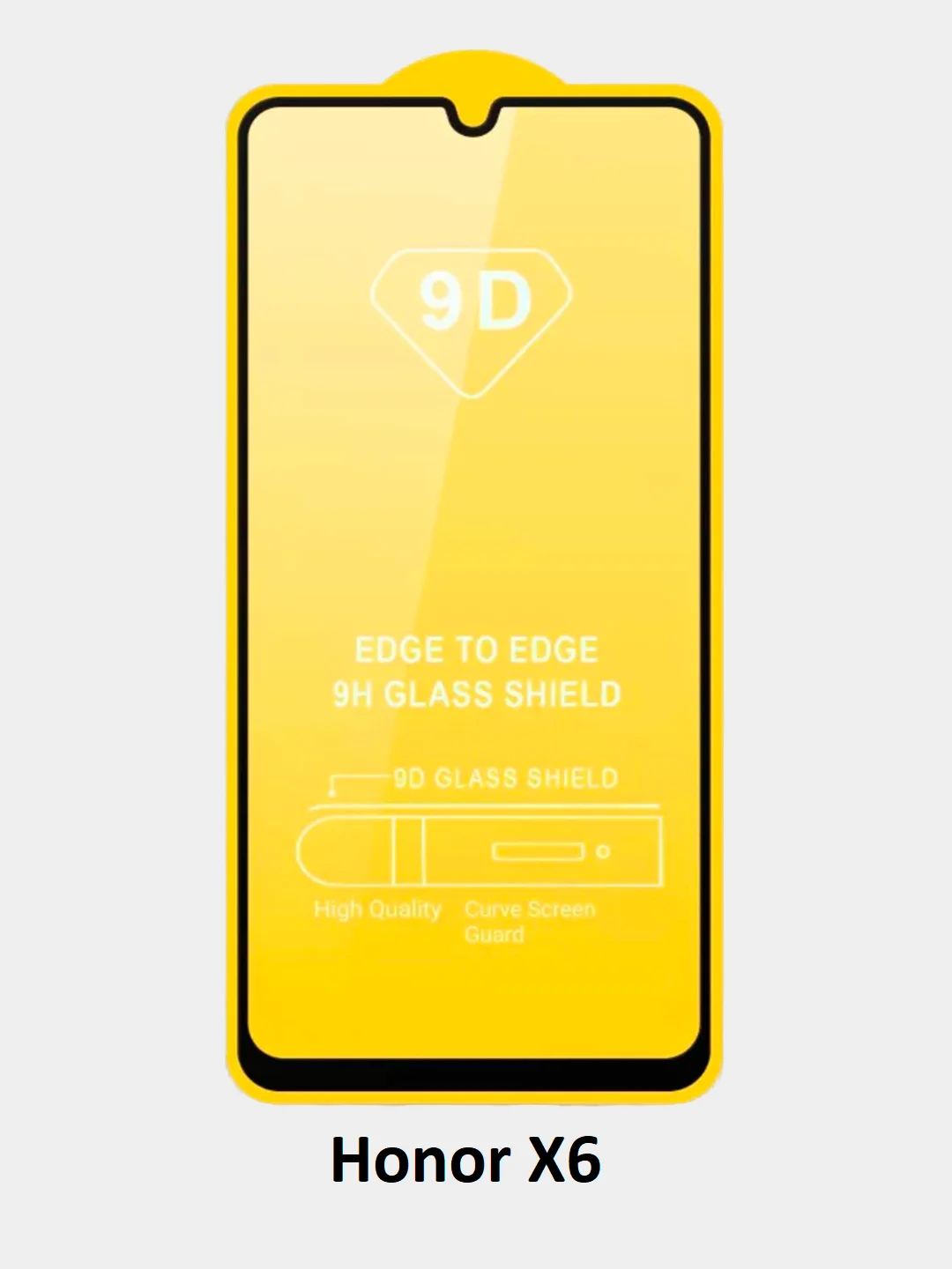 Защитное стекло Honor X8, Honor X8a, Honor X7, Honor X6 стекло на хонор
