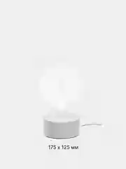 Голубой светильник-ночник светодиодный, 3D, LED, USB, 4 вида
